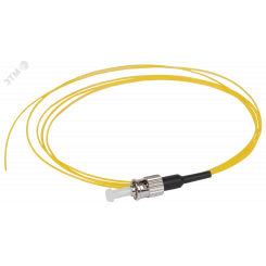 Шнур оптический коммутационный монтажный (Пигтеил  для одномодового кабеля (SM) 9/125 (OS2) FC/UPC LSZH 1,5метра