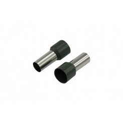 Наконечник штыревой втулочный изолир F-20 мм 50 кв мм (НШВи 50-20) оливковый Наконечник штыревой втулочный изолир F-20 мм 50 кв мм (НШВи 50-20) оливковый