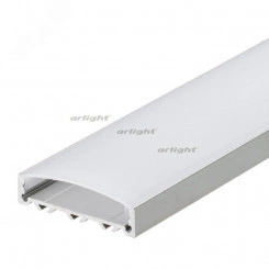 Профиль с экраном ALU-SUPER-H10-2000 ANOD+FROST (ARL, Алюминий)