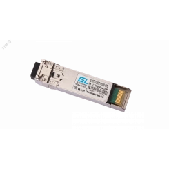 Модуль SFP+ 1хLC, 10 Гб/с, 21 дБ, WDM Tx:1330/Rx:1270 нм, до 60 км