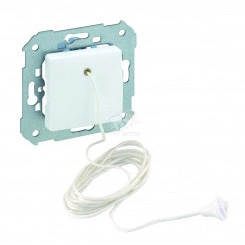 Кнопка со шнуром, 10А 230В, S27, слоновая кость Кнопка со шнуром, 10А 230В, S27, слоновая кость