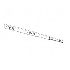 Комплект телескопических направляющих для полок глубиной 700 мм серии EMS-RI Комплект телескопических направляющих для полок глубиной 700 мм серии EMS-RI