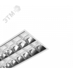 Светильник ЛВО-10-2х18-031 Rastr HF ЭПРА IP20