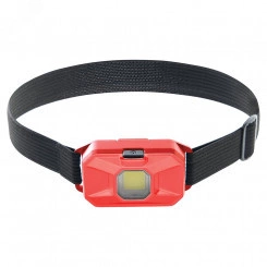 Фонарь светодиодный налобный Эконом на батарейках 3хAAA 2w COB IP44 пластик