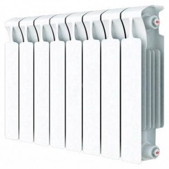 Радиатор биметаллический секционный 350/100/14 боковое подключение Радиатор биметаллический секционный 350/100/14 боковое подключение