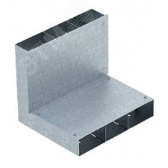 Угол вертикальный для ввода кабельных трасс в Кабель-канал OKA 400x65 мм