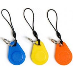 Брелок Mifare IL-75М силиконовый, с кольцом/резинка, синий Брелок Mifare IL-75М силиконовый, с кольцом/резинка, синий