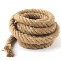 Канат 10мм джутовый тросовой свивки (210м) Канат 10мм джутовый тросовой свивки (210м)