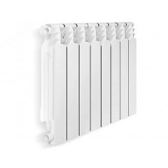 Радиатор алюминиевый секционный 500/96/8 боковое подключение