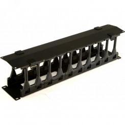 Органайзер кабельный вертикальный NTSS 47U без крышки, ширина 100мм, для шкафов серии RS шириной 800мм, черный RAL 9005 Органайзер кабельный вертикальный NTSS 47U без крышки, ширина 100мм, для шкафов серии RS шириной 800мм, черный RAL 9005