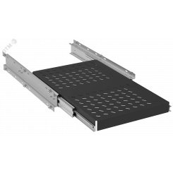 Полка выдвижная серверная 140кг 700мм черная ITK by ZPAS