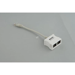 Разветвитель 4Pr.T568A/T568B -> 2 * 2Pr.10BASE-T Разветвитель 4Pr.T568A/T568B -> 2 * 2Pr.10BASE-T