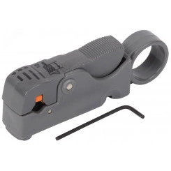 Инструмент для зачистки и обрезки коаксиального кабеля