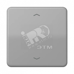 Клавиша для одинарной кнопки BCU  серая