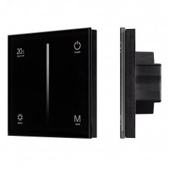 Панель SMART-P6-DIM-G-IN Black (12-24V, 4x3A, Sens, 2.4G) (Arlight, IP20 Пластик, 5 лет) Панель SMART-P6-DIM-G-IN Black (12-24V, 4x3A, Sens, 2.4G) (Arlight, IP20 Пластик, 5 лет)