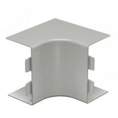 Крышка внутреннего угла кабельного канала WDK 60x110 мм (ПВХ, серый) Крышка внутреннего угла кабельного канала WDK 60x110 мм (ПВХ, серый)