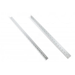 Комплект уголков опорных (направляющие) для напольных шкафов 580-620 мм нагрузка до 150 кг Комплект уголков опорных (направляющие) для напольных шкафов 580-620 мм нагрузка до 150 кг