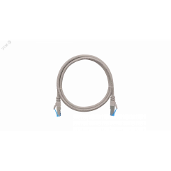Шнур S/FTP 4 пары Кат.6 2хRJ45/8P8C T568B 7х0165мм PVC серый 10м Шнур S/FTP 4 пары Кат.6 2хRJ45/8P8C T568B 7х0165мм PVC серый 10м