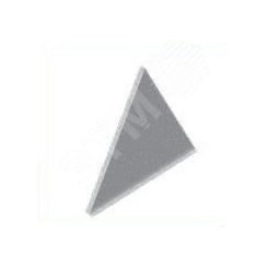 Заглушка крышки двускатной для лестничного лотка ЛКР шириной 500 мм, толщ. 1,0 мм, Сендзимир цинк Заглушка крышки двускатной для лестничного лотка ЛКР шириной 500 мм, толщ. 1,0 мм, Сендзимир цинк