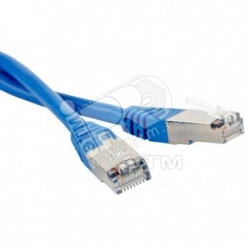 Патч-корд реверсивный F/UTP экранированный категория 5e LSZH серый (3м)