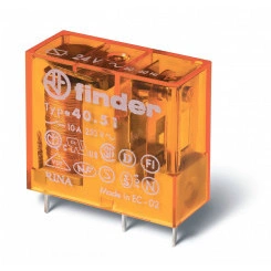 Миниатюрные PCB-реле, выводы с шагом 5мм, Контакты AgNi, 1CO 10A, катушка АС Конфигурация с контактами NO Миниатюрные PCB-реле, выводы с шагом 5мм, Контакты AgNi, 1CO 10A, катушка АС Конфигурация с контактами NO