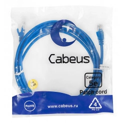 Патч-корд PC-UTP-RJ45-Cat.5e-3m-BL U/UTP, категория 5е, 2xRJ45/8p8c, неэкранированный, синий, PVC, 3м Патч-корд PC-UTP-RJ45-Cat.5e-3m-BL U/UTP, категория 5е, 2xRJ45/8p8c, неэкранированный, синий, PVC, 3м