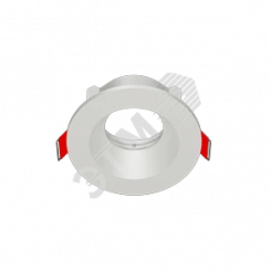 Рамка для модульного светильника FLEX 50 01 круглая встраиваемая 90х30мм RAL9010 Вартон Рамка для модульного светильника FLEX 50 01 круглая встраиваемая 90х30мм RAL9010 Вартон