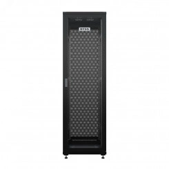 Шкаф напольный универсальный серверный NTSS R 47U 800х800мм, 4 профиля 19, двери перфорированная и перфорированная, боковые стенки съемные, регулируемые опоры, разобранный, черный RAL 9005 Шкаф напольный универсальный серверный NTSS R 47U 800х800мм, 4 профиля 19, двери перфорированная и перфорированная, боковые стенки съемные, регулируемые опоры, разобранный, черный RAL 9005
