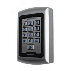 Панель кодовая со встроенным считывателем карт EM-Marine, антивандальный корпус, нержавеющая сталь, подсветка кнопок Панель кодовая со встроенным считывателем карт EM-Marine, антивандальный корпус, нержавеющая сталь, подсветка кнопок