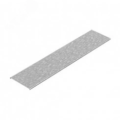 Крышка к лотку 150х11х3000 под заземление, толщ. 1,2 мм, Сендзимир цинк