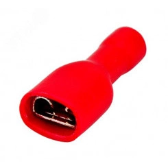 Клемма плоская полностью изолир РППи-м 1.5-(6.3) Р Клемма плоская полностью изолир РППи-м 1.5-(6.3) Р