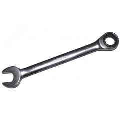 Ключ комбинированный трещоточный 21х21 хромированный