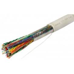 Кабель витая пара UTP-50P-Cat.5-IN UTP (U/UTP), категория 5, 50 пар (24 AWG), одножильный (solid), PVC нг(А)-LS