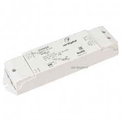 Диммер SMART-D9-DIM (12-24V, 1x15A, 2.4G) (ARL, IP20 Пластик, 5 лет)