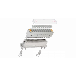 Трехконтактный разрядник NIKOMAX, для защиты плинтов по напряжению, используется с магазином защиты по напряжению, уп-ка 10шт. (NMC-PL-GDT1-10) Трехконтактный разрядник NIKOMAX, для защиты плинтов по напряжению, используется с магазином защиты по напряжению, уп-ка 10шт. (NMC-PL-GDT1-10)