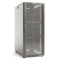 Шкаф напольный 19-дюймовый 32U1610x600х800 мм (ВхШхГ)передняя стеклянная дверь