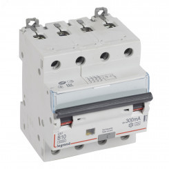 Выключатель автоматический дифференциального тока DX3 B10А 4П 300mА-А
