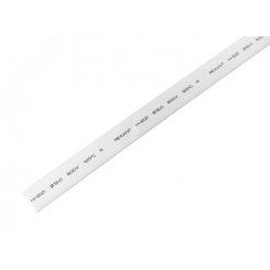 Термоусаживаемая трубка 12,0 6,0 мм, белая, упаковка 50 шт. по 1 м