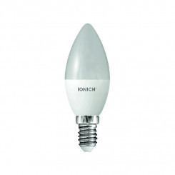 Лампа светодиодная LED 6w 6500К, E14, 540Лм, матовая свеча IONICH
