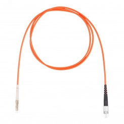 Шнур оптический коммутационный (патч-корд), LC-FC симплекс simplex OM2, нг(А)-HF, оранжевый, 1,0 м