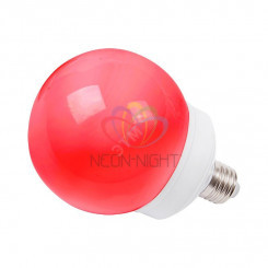 Лампа шар профессиональная DIA 100 12LED E27 красный