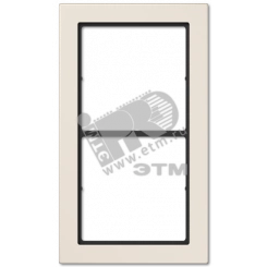 Рамка 2 поста слоновая кость Рамка 2 поста слоновая кость