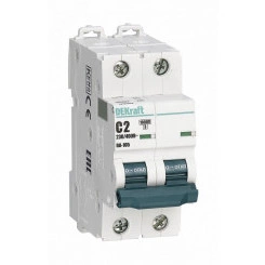 Выключатель автоматический 2P кривая C 2A 10кА ВА-105 Выключатель автоматический 2P кривая C 2A 10кА ВА-105