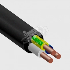 Кабель силовой ВВГ-НГ(А) 3х1.5 (100м)   -0.660 ТРТС