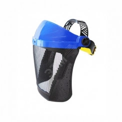 Щиток защитный лицевой НБТ2 СТАЛЬ Expert (термостойкий и ударопрочный, стальная крупноячеистая сетка, козырек уменьшенного размера, наголовное крепление RAPID, защита от высокоскоростных твердых частиц с низкоэнергетическим ударом, -50°C + 130°C Щиток защитный лицевой НБТ2 СТАЛЬ Expert (термостойкий и ударопрочный, стальная крупноячеистая сетка, козырек уменьшенного размера, наголовное крепление RAPID, защита от высокоскоростных твердых частиц с низкоэнергетическим ударом, -50°C + 130°C