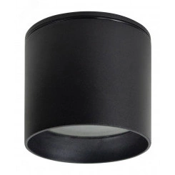 Светильник ДПО-12w GX53 без лампы IP44 черный