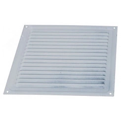 Решетка вентиляционная, металлическая, 200х200 мм, без сетки, антик белый Решетка вентиляционная, металлическая, 200х200 мм, без сетки, антик белый