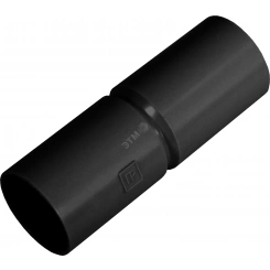 Патрубок-муфта черная д50 (12шт/144шт уп/кор) Промрукав Патрубок-муфта черная д50 (12шт/144шт уп/кор) Промрукав