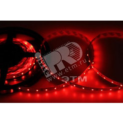 Лента домашняя LED открытая IP23 SMd3528 60 диодов/метр 12В красный