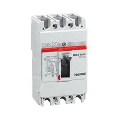 Выключатель автоматический DRX125 термомагнитный 30A 3П 36кА